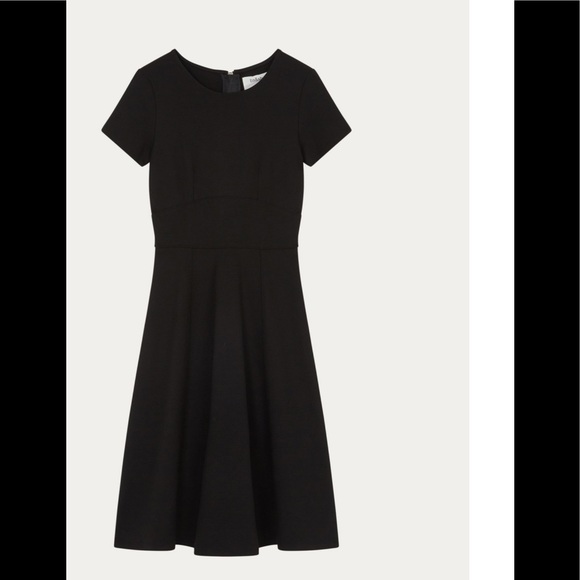 BA&SH black Maisy midi dress Size 1 (0-2) EUC - Picture 3 of 10